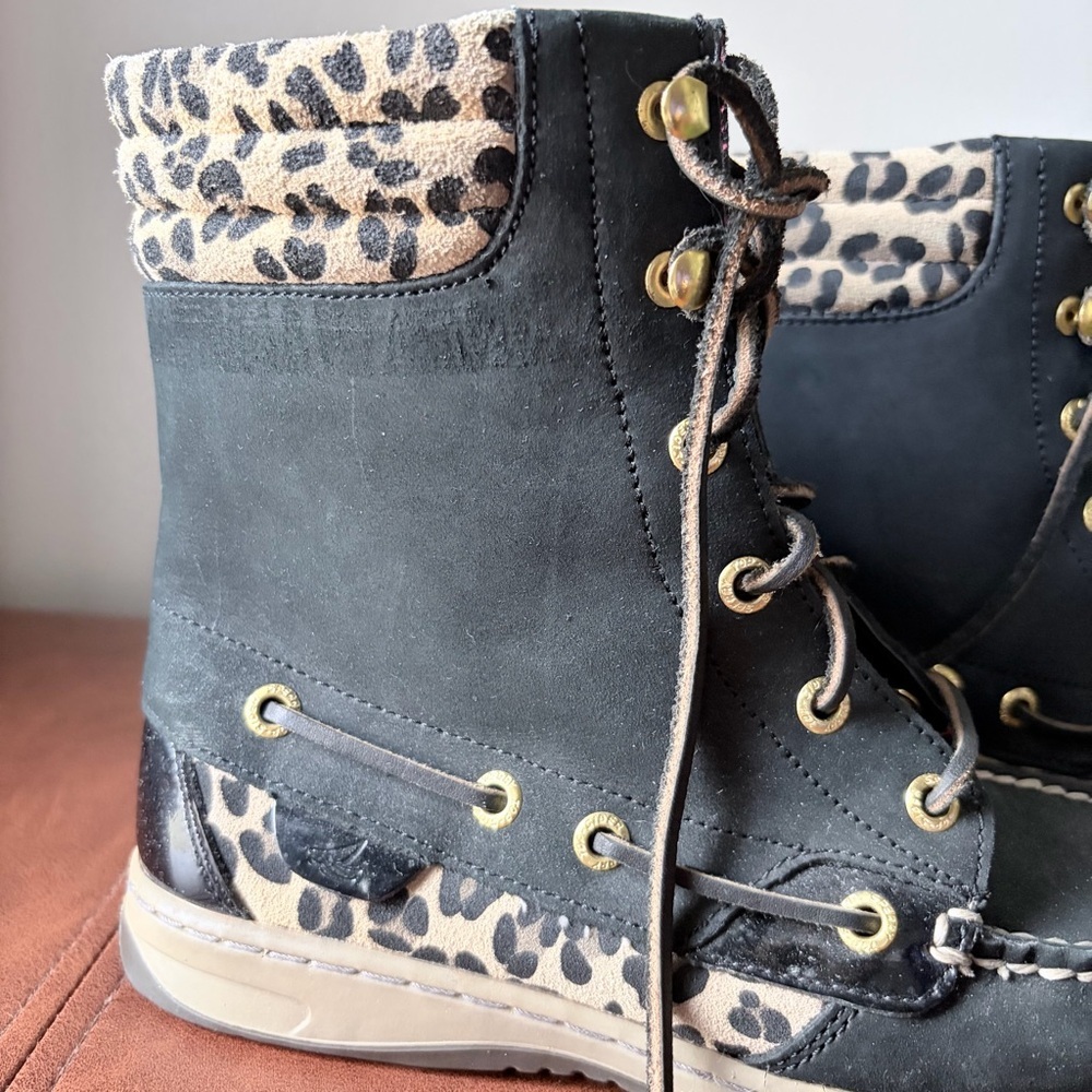 Sperry Hikerfish Leather Boots - Picture 3 of 8